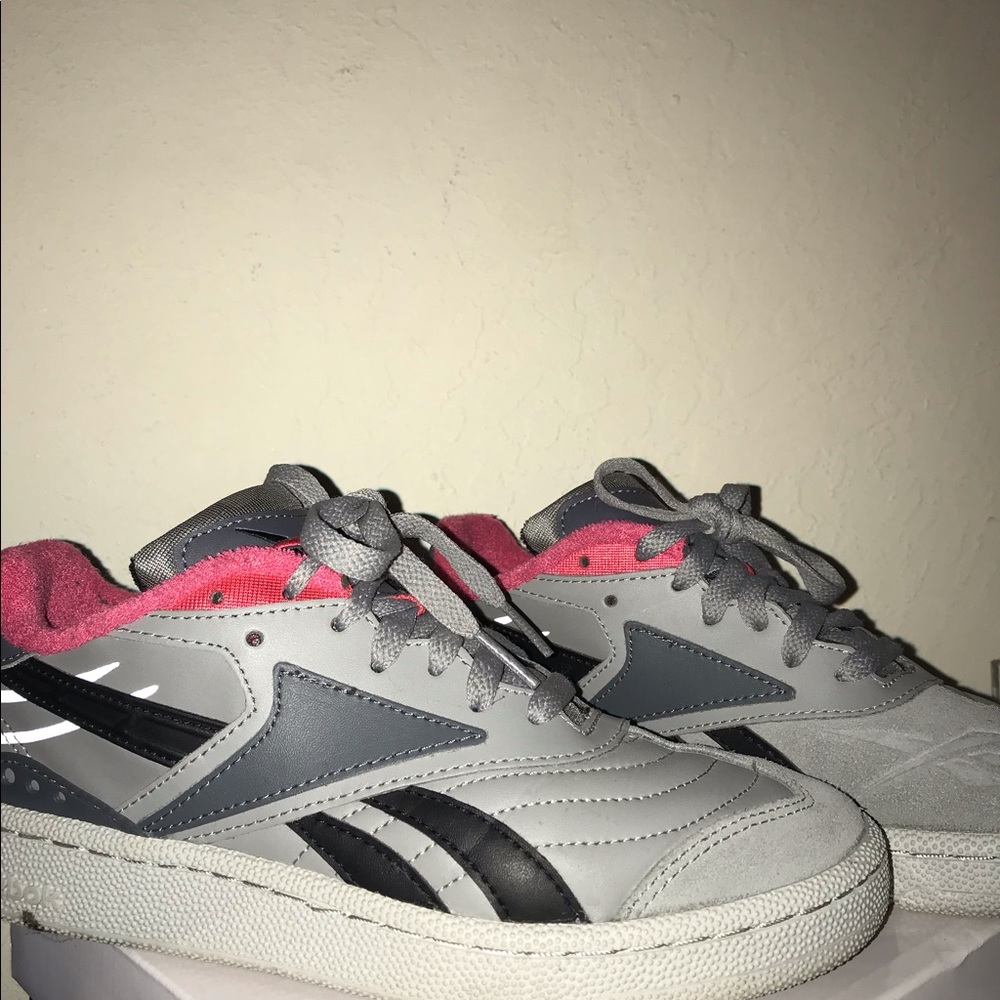 Grey Reebok Sneakers